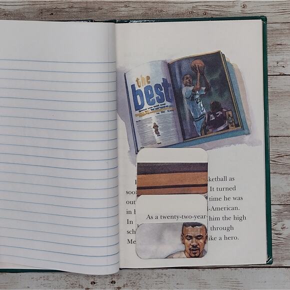 Hoop Heroes Journal, Basketball Book Journal, Blank Book Diary - Picture 7 of 15